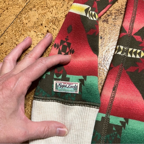 Polo Ralph Lauren Multicolor Aztec Dress with Toggle Sz L(12-14) - Picture 6 of 16